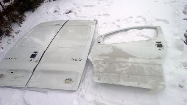 Renault Trafic Opel Vivaro 01-10 przedn lewe drzwi