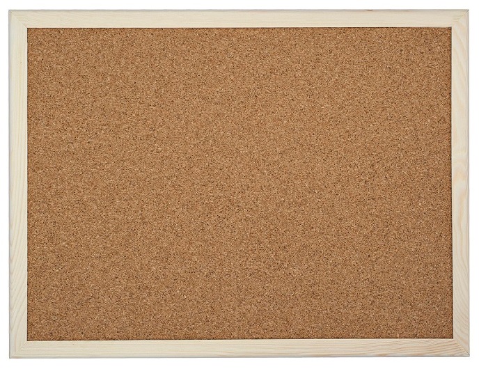 Tablica Korkowa Drewniana 70x50 W Ramie