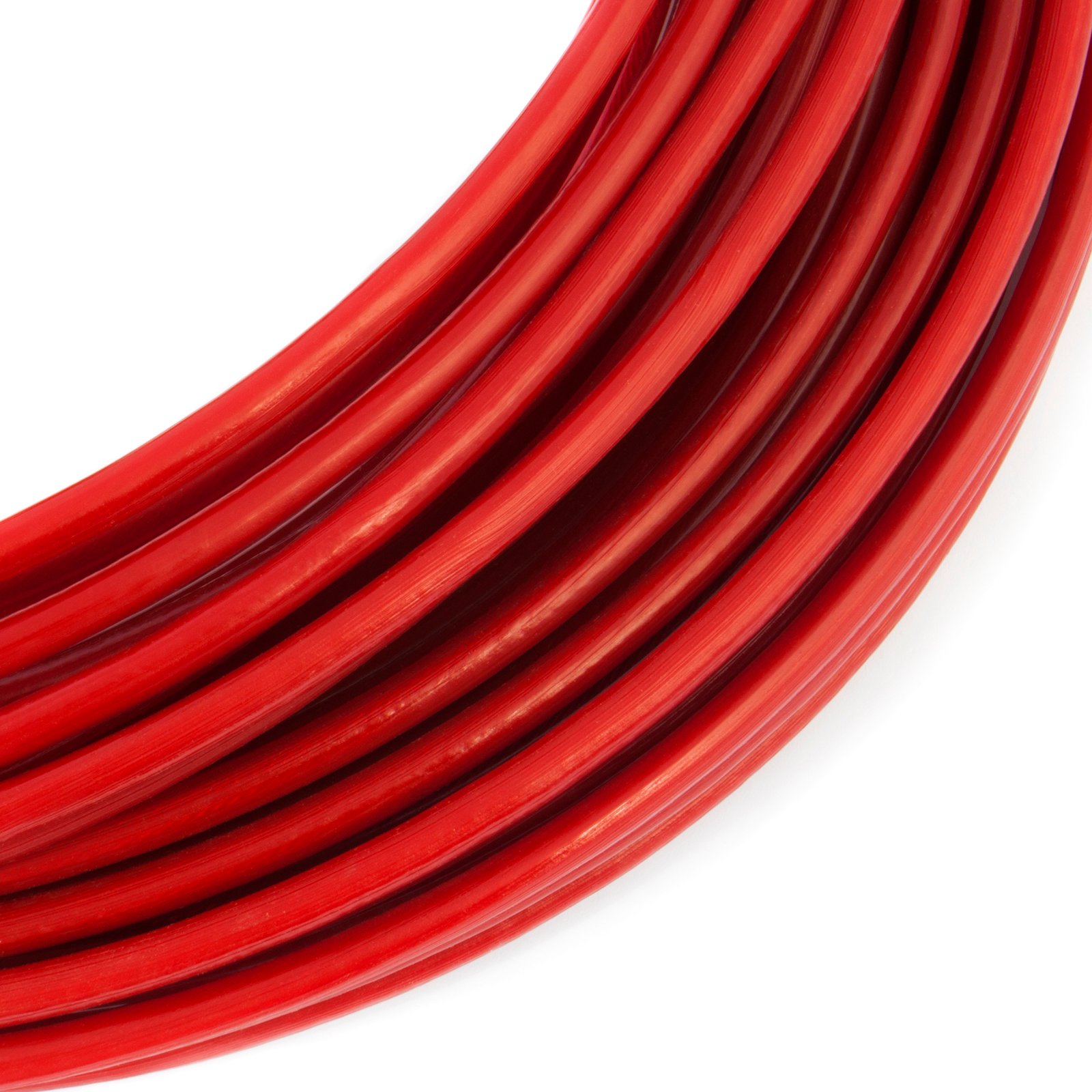 

Lina linka stalowa Pcv czerwona 1/2mm 1x7 1mb