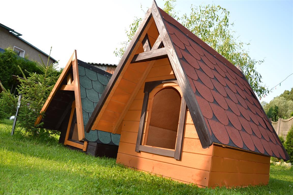 Levně Buda pro psa Budy XXL 6 Zateplená Celá Doporučuji!!! Domeček pro psa Asfaltový Šindel