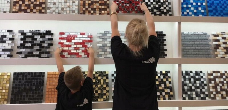 Mozaika szklana CEGŁA LUSTRO mozaika z lustra Kolekcja Lustro