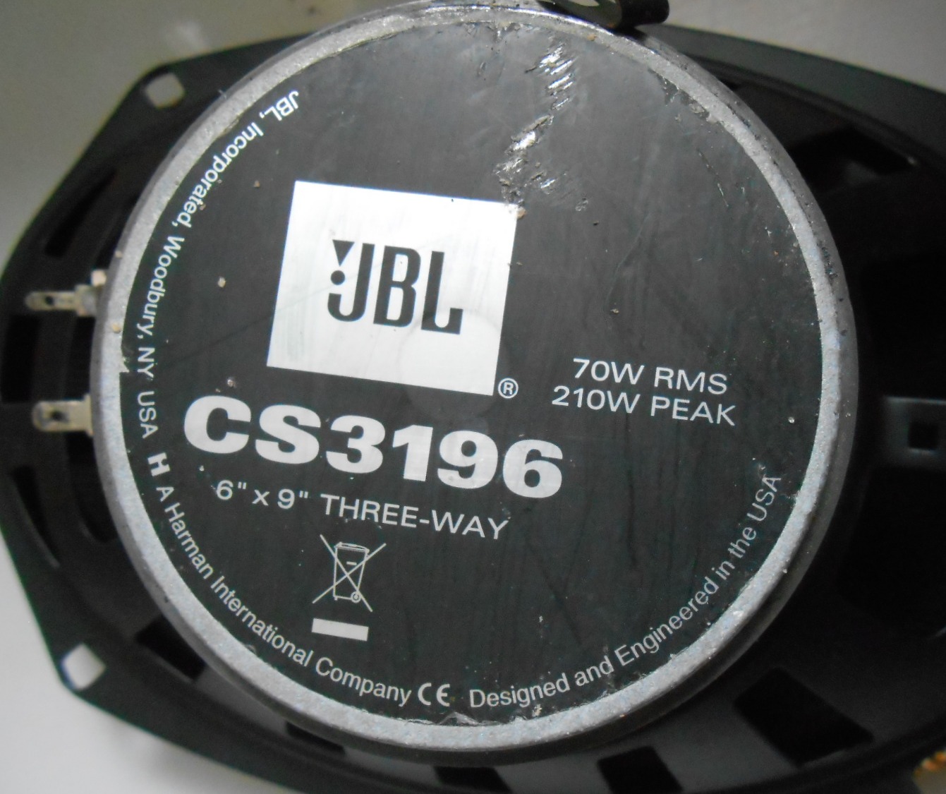 GŁOŚNIK SAMOCHODOWY JBL CS3196 70W OBUDOWA Producent części JBL