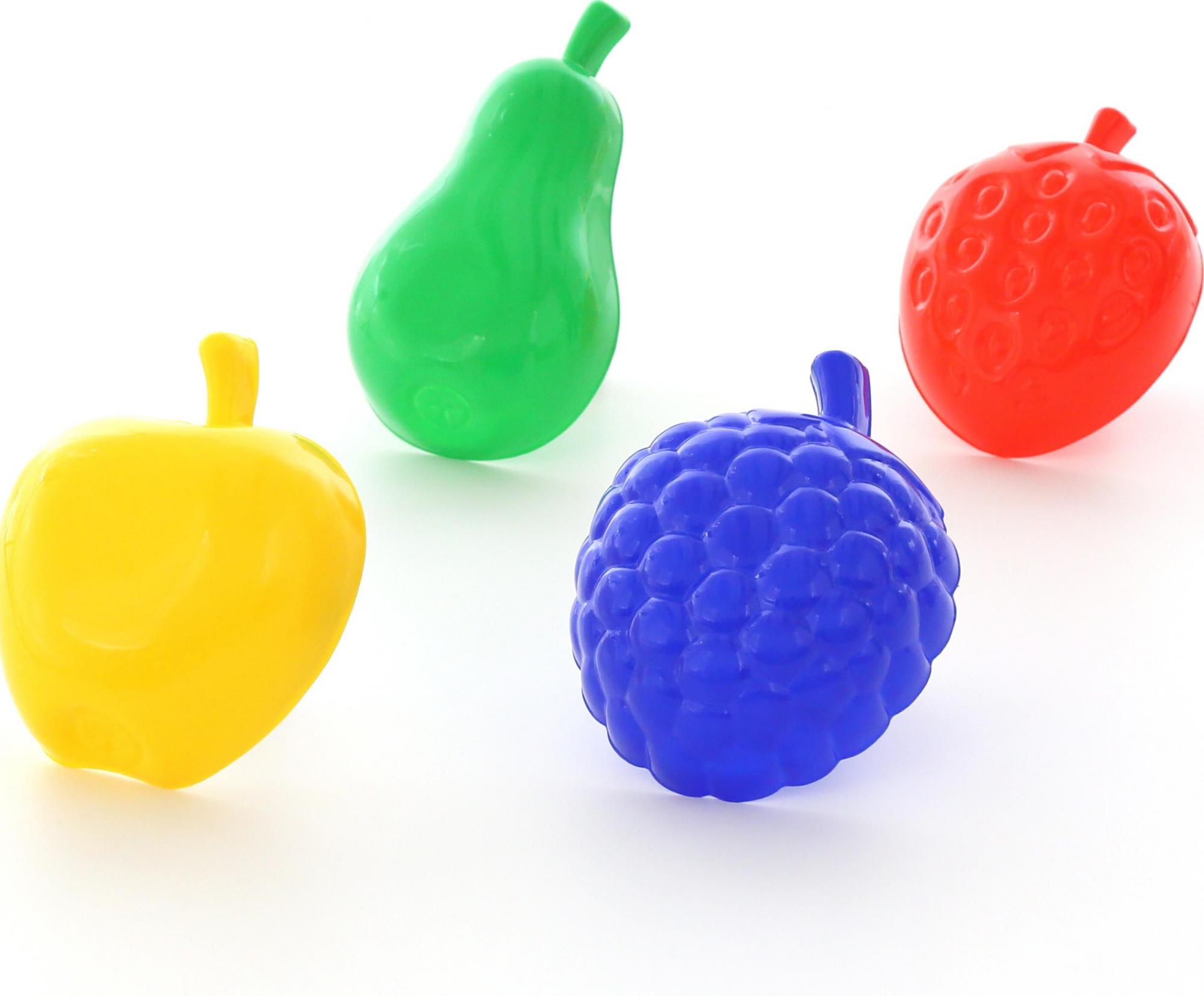 WADER FOREMKI DO PIASKU OWOCE DUŻE 4 ELEMENTY