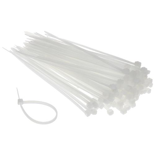 

Opaski zaciskowe 2,5mm x 15cm białe 150mm mocne