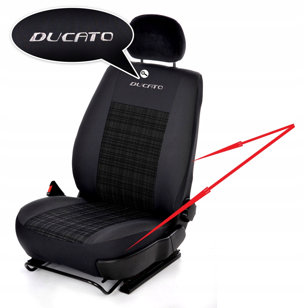 POKROWCE FIAT DUCATO PEUGEOT BOXER JUMPER 7 osób EAN (GTIN) 5905476252043