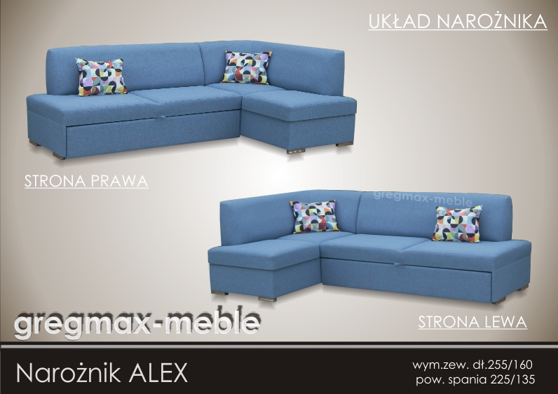Narożnik ALEX Kolekcja 237210