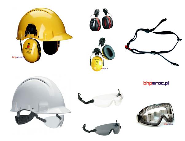 KASK BUDOWLANY HEŁM SOLARIS 3M G3000 REG POKRĘTŁEM Marka 3M