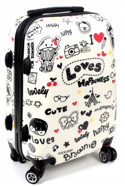 WALIZKA MAŁA KÓŁKA PODRÓŻNA DZIECI KABINOWA WORLD Marka Airtex