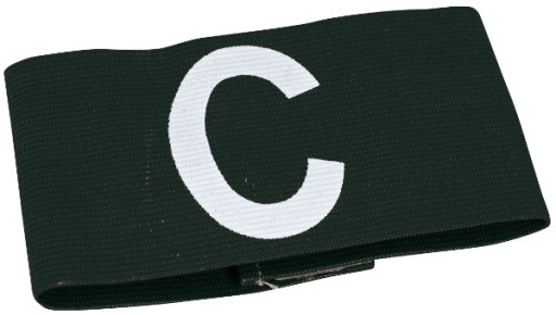

Opaska kapitańska Select czarna Senior