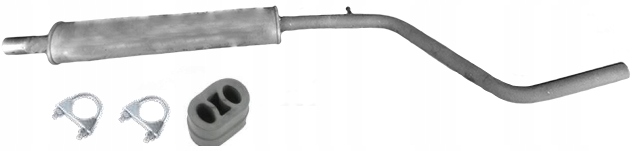 000 - Средний глушитель Dacia DUSTER 1.6 2WD с 2010г.