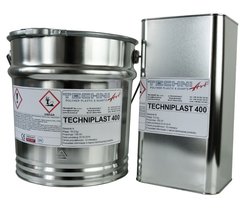 

Żywica epoksydowa Techniplast 400 bezbarwna 3kg