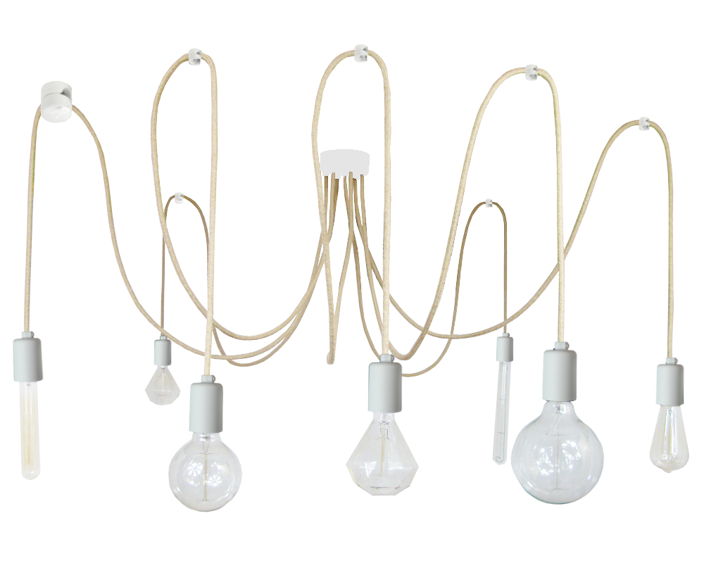 Závesná Lampa Pavúk 7 Spider 7 Lampa Spinne 7 Lampa