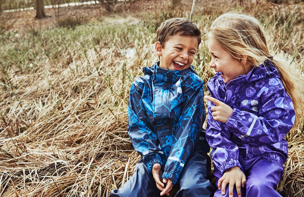 LEGO Wear spodnie przeciwdeszczowe fioletowe 5 -6 lat 116 cm Płeć chłopcy