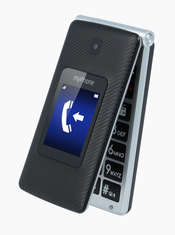 MyPhone танго флип старший телефон два экрана