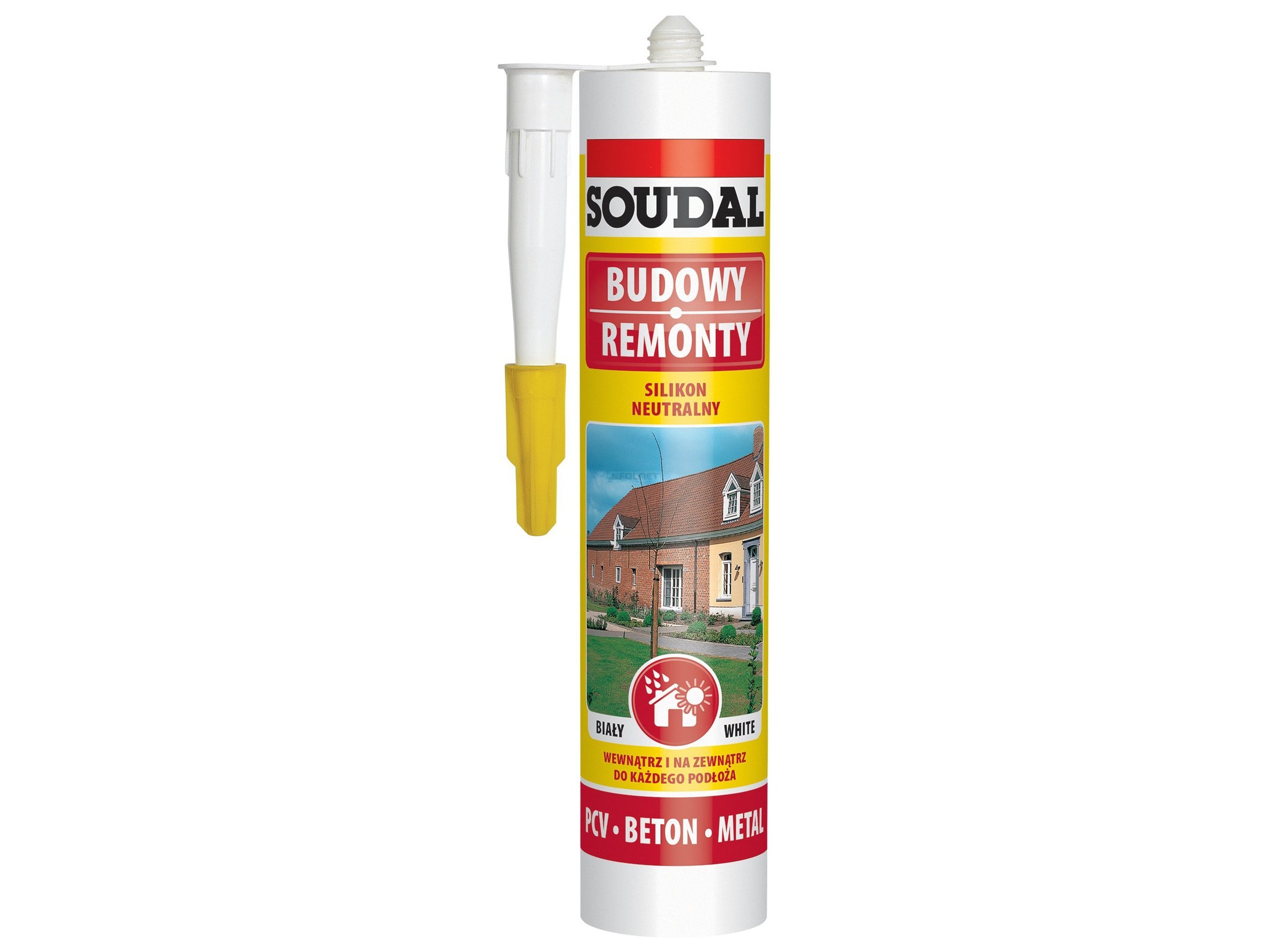 

Soudal Kartusz Silikon Neutralny Bezbarwny