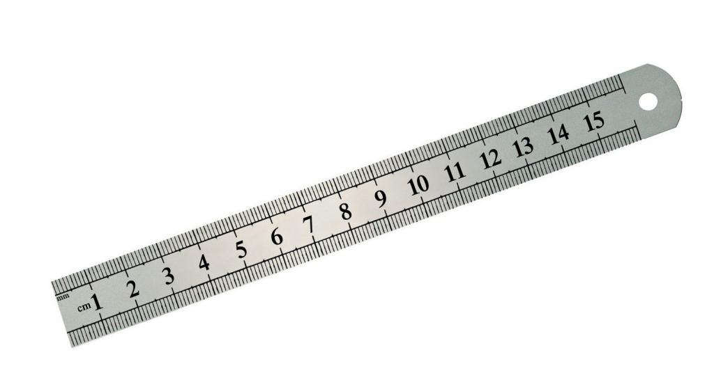 

Przymiar liniał Stalowy Sztywny 300 mm