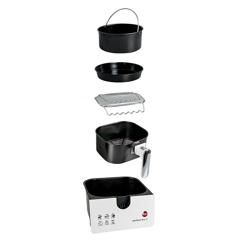 Frytkownica beztłuszczowa ELDOM GRILL,CIASTO,PIZZA Kod producenta MFC1000