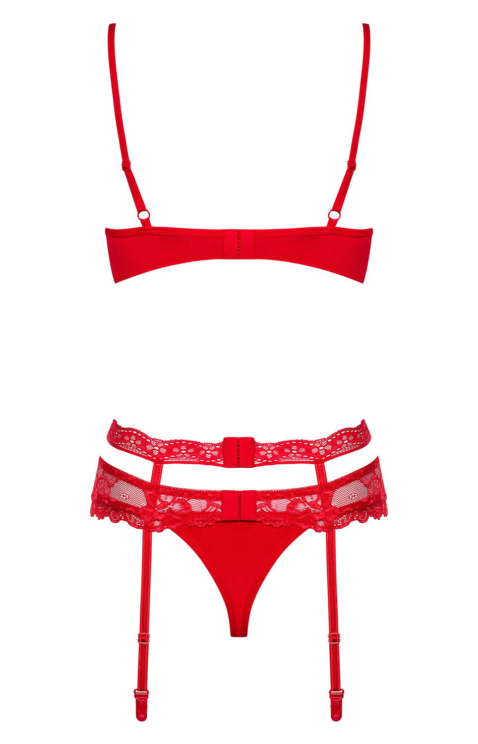 Obsessive Heartina komplet bielizny L/XL Rozmiar L/XL