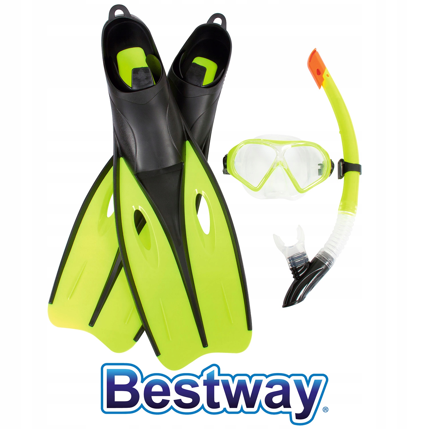 ZESTAW DO NURKOWANIA PŁETWY + MASKA BESTWAY 25023 EAN (GTIN) 5908220474708