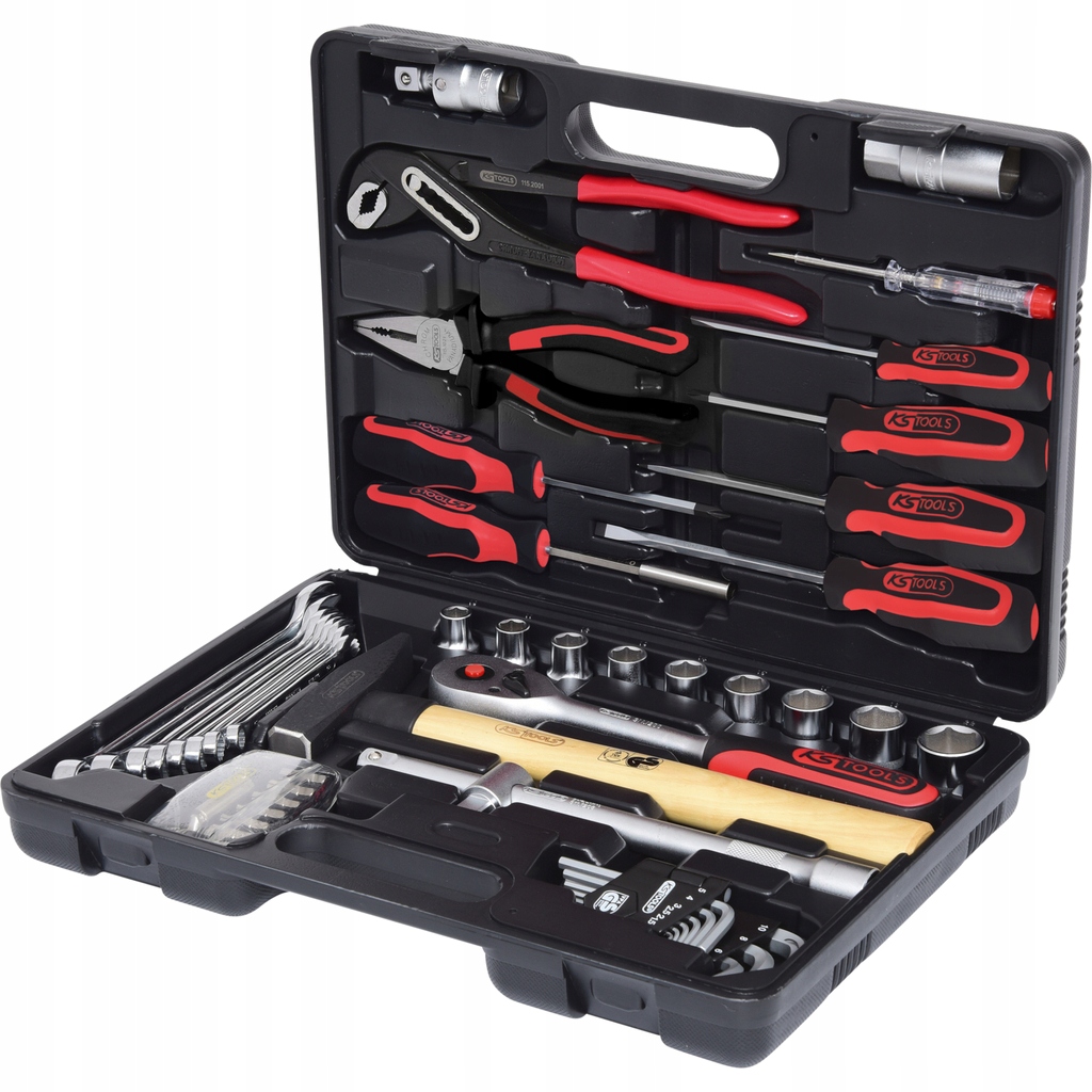 KS TOOLS WALIZKA ZESTAW NARZEDZI KLUCZY 1 2