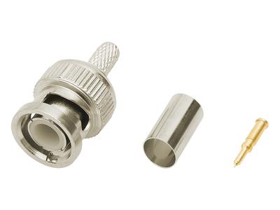 

Wtyk Bnc zaciskany na RG59 75Ohm