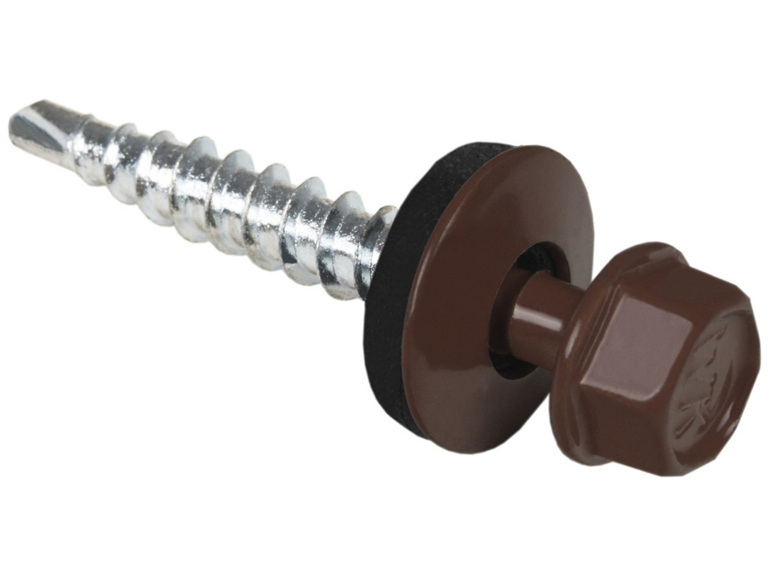 

Wkręty Farmerskie 250 szt Ral 8017 4,8 x 35 mm