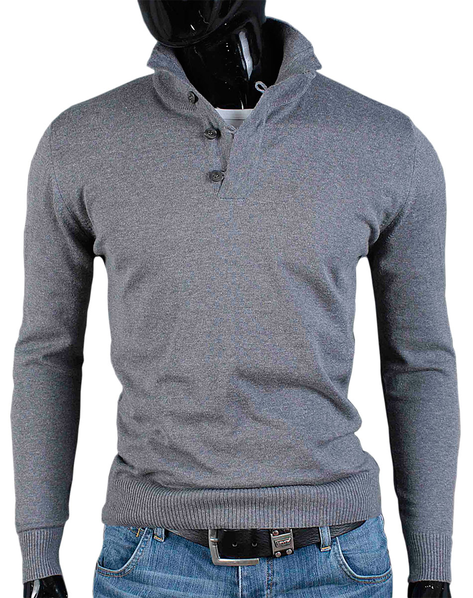 

Sweter Męski Stójka CD06 Szary__M_PRODUKT_PL