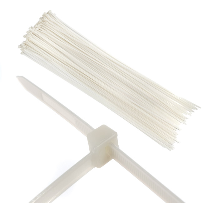 Opaski zaciskowe Standard 1220x9mm Biale Mark Other