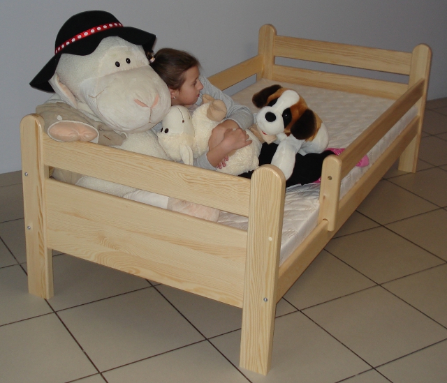 ŁÓŻKO ŁÓŻECZKO DLA DZIECKA DZIECIĘCE BAMBI 70X140 Bohater brak