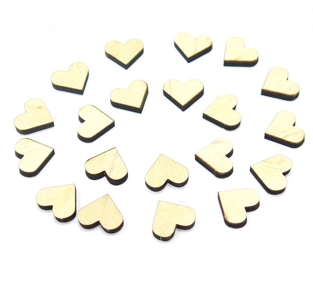 

Scrapki Serca Serduszka 20sztuk 16x14mm gr 3mm SR2