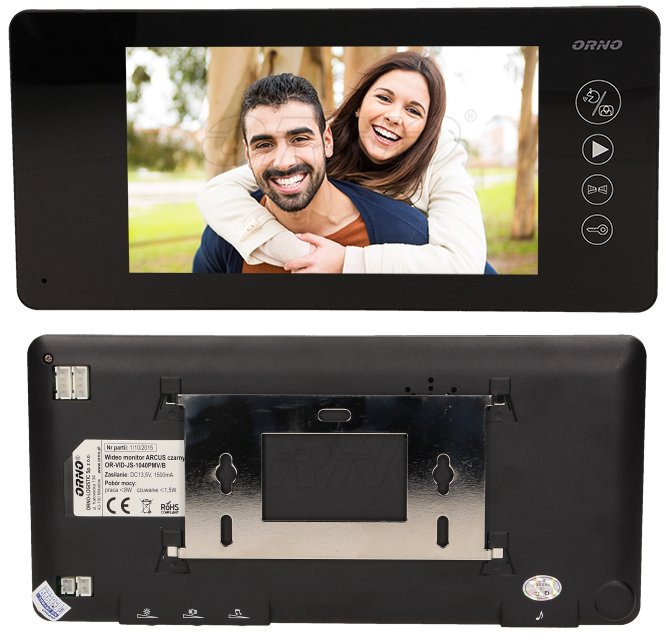 

Wideo Monitor Bezsłuchawkowy LCD 7'' Do Serii Js