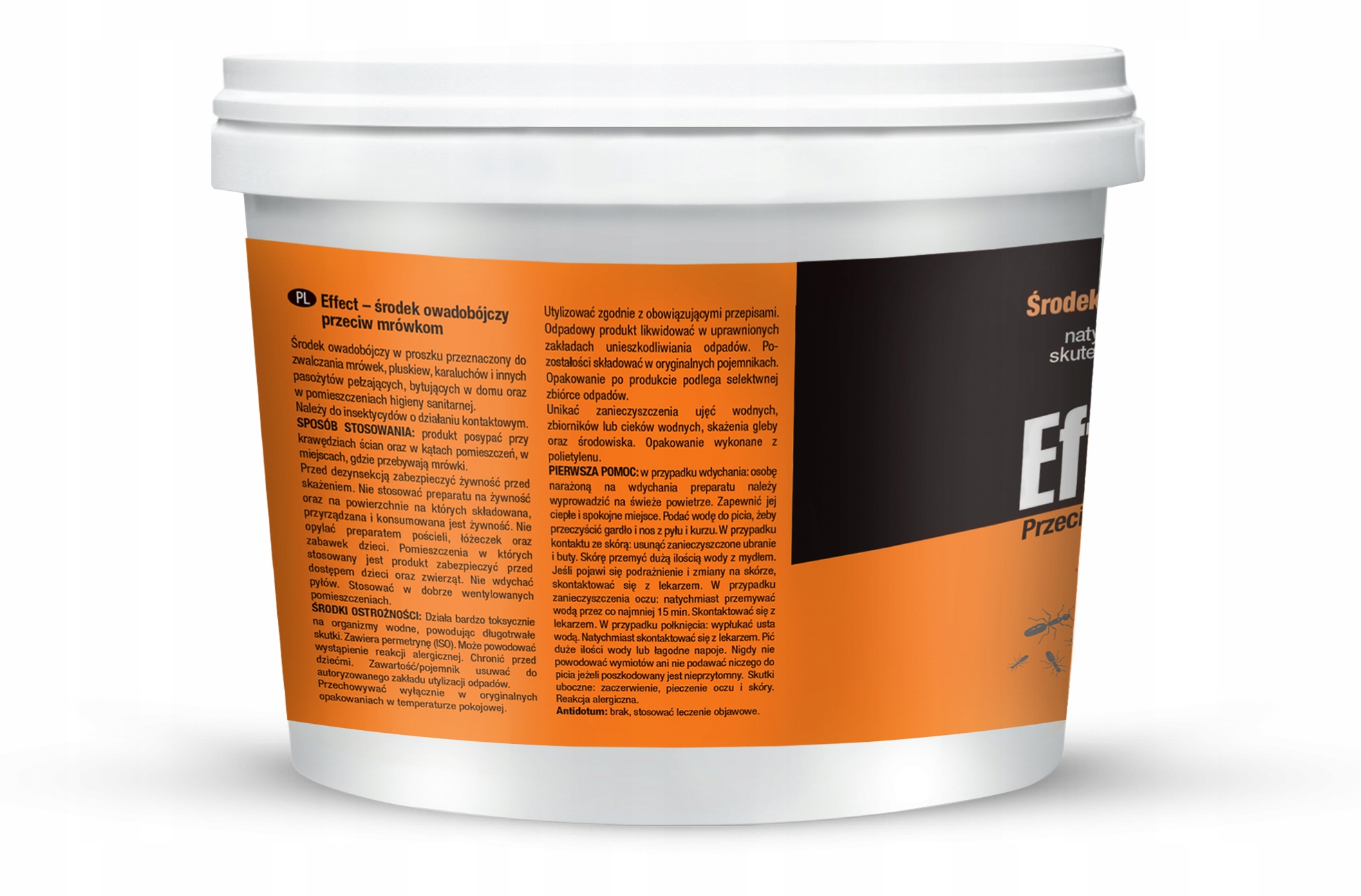 ŚRODEK PRZECIW MRÓWKOM PROSZEK NA MRÓWKI KARALUCHY CAŁE GNIAZDA EFFECT 500G Rodzaj proszek