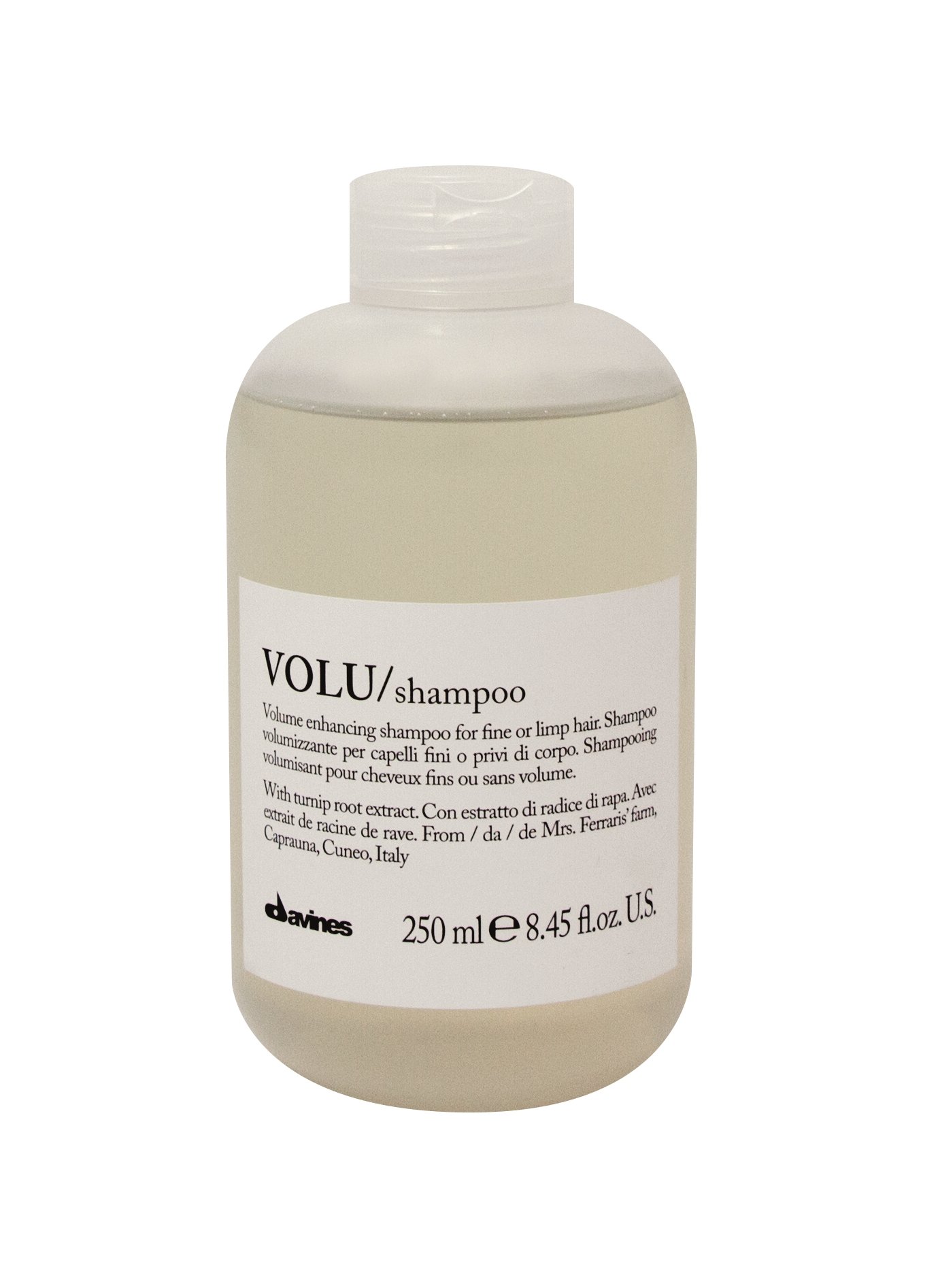 Davines Volu Šampon dodávající objem a měkkost