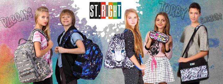 Plecak szkolny młodzieżowy ST.RIGHT BP-26 PIESKI Płeć chłopcy dziewczynki