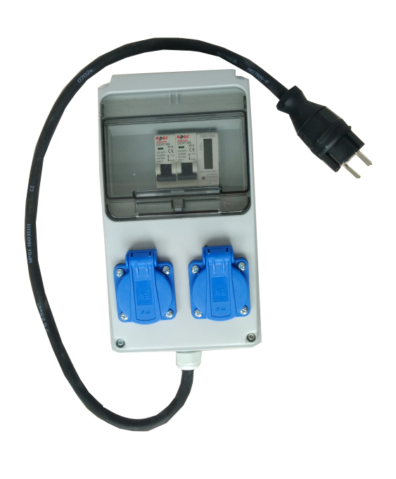 Rozvádzač Al s meračom na meranie energie