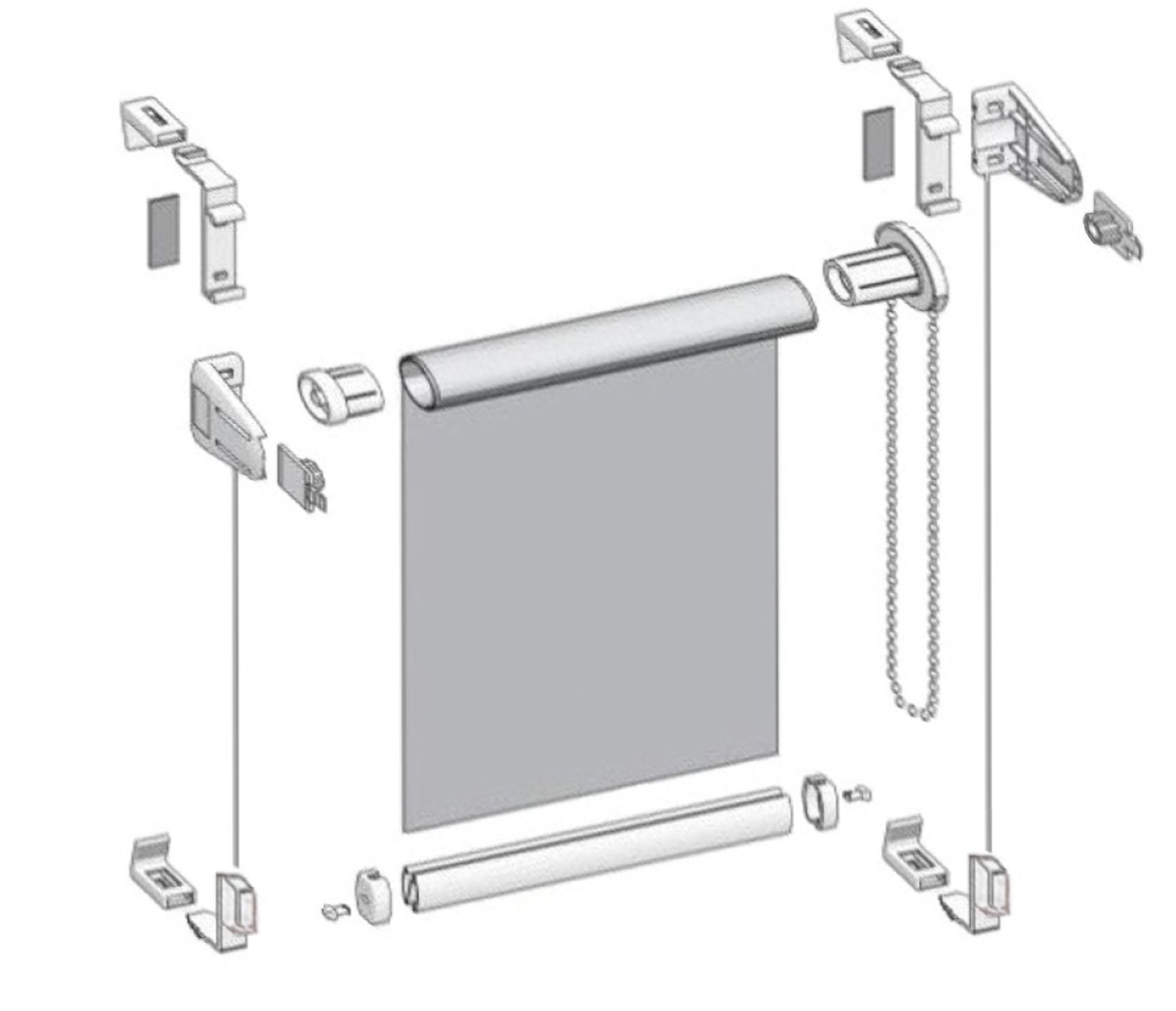 Сборка жалюзи день ночь. Механизм крепление рулонных штор Легранд. Крепления к рулонным шторам Легранд. Направляющая струна для рулонных штор. Сборка рулонной шторы Garden Mini Rollo.