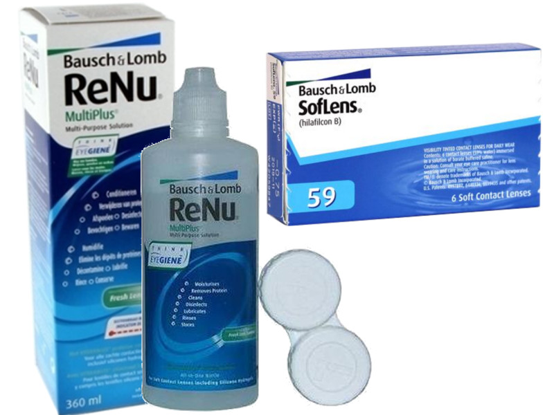 

Soflens 59 płyn ReNu Multiplus 360ml Bausch Lomb