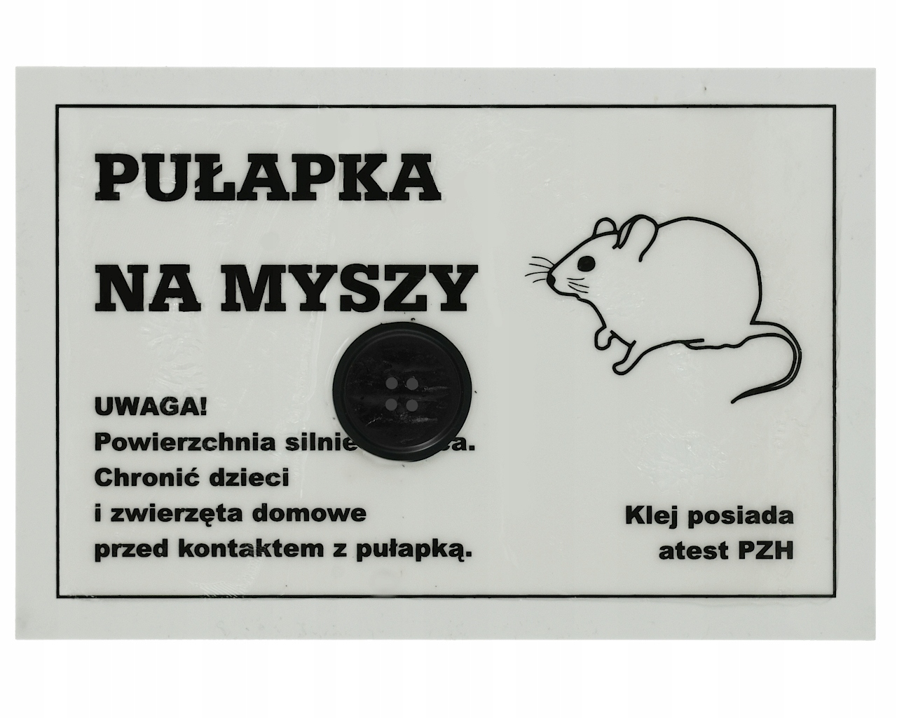 

Pułapka Lepowa Klej Lep Z Wabikiem Na Myszy Haccp
