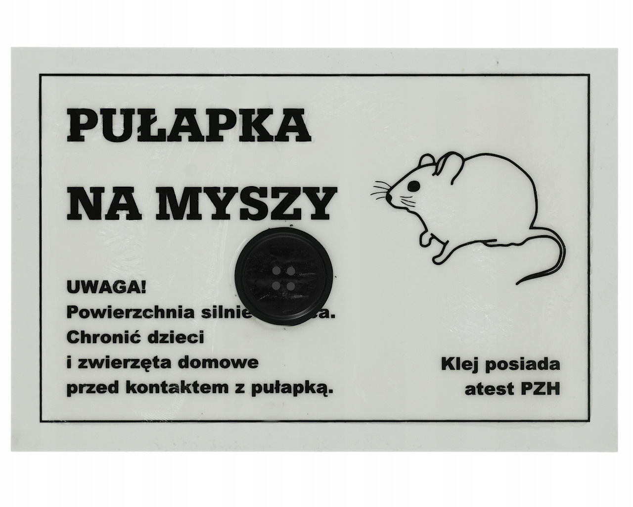 10x PUŁAPKA LEPOWA LEP NA MYSZY Z WABIKIEM PANKO Marka Panko