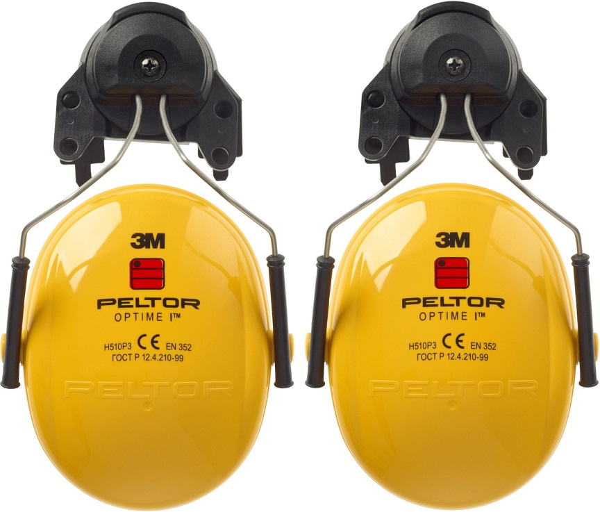 Ochronniki Słuchu Nahełmowe 3M H510P3 Optime I Model Nauszniki 3M Peltor Optime I H510P3E