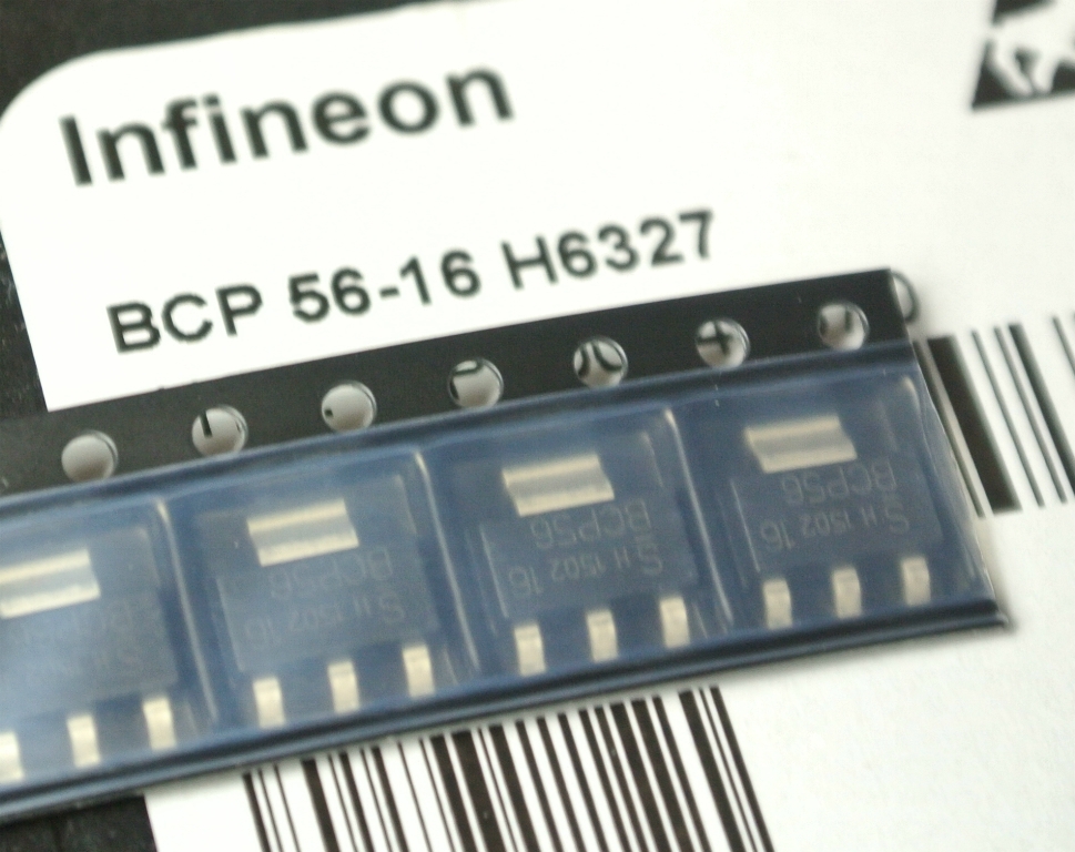 

BCP56-16 Infineon Npn 100V 1A SOT223 [5szt] #E09