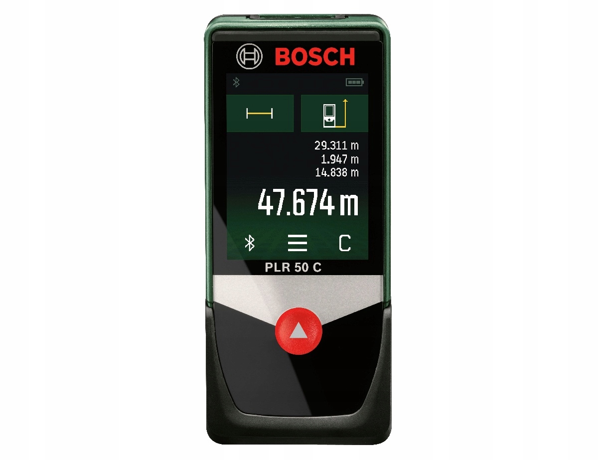 DALMIERZ LASEROWY ADVANCEDDISTANCE PLR 50C BOSCH Bluetooth zasięg 50 metrów Kod producenta 06036722Z0