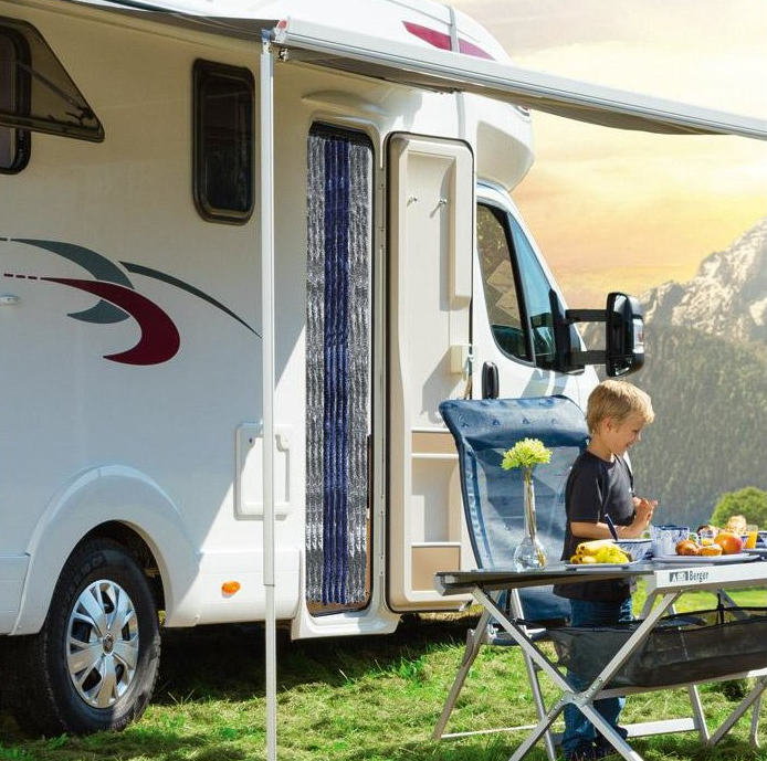 ZASŁONA DRZWIOWA KOTKI FRĘDZLE ARISOL 56x185 cm Numer katalogowy producenta 18850