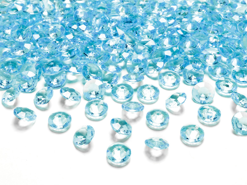 

Diamentowe Konfetti 12mm kryształy Turkus 100szt.