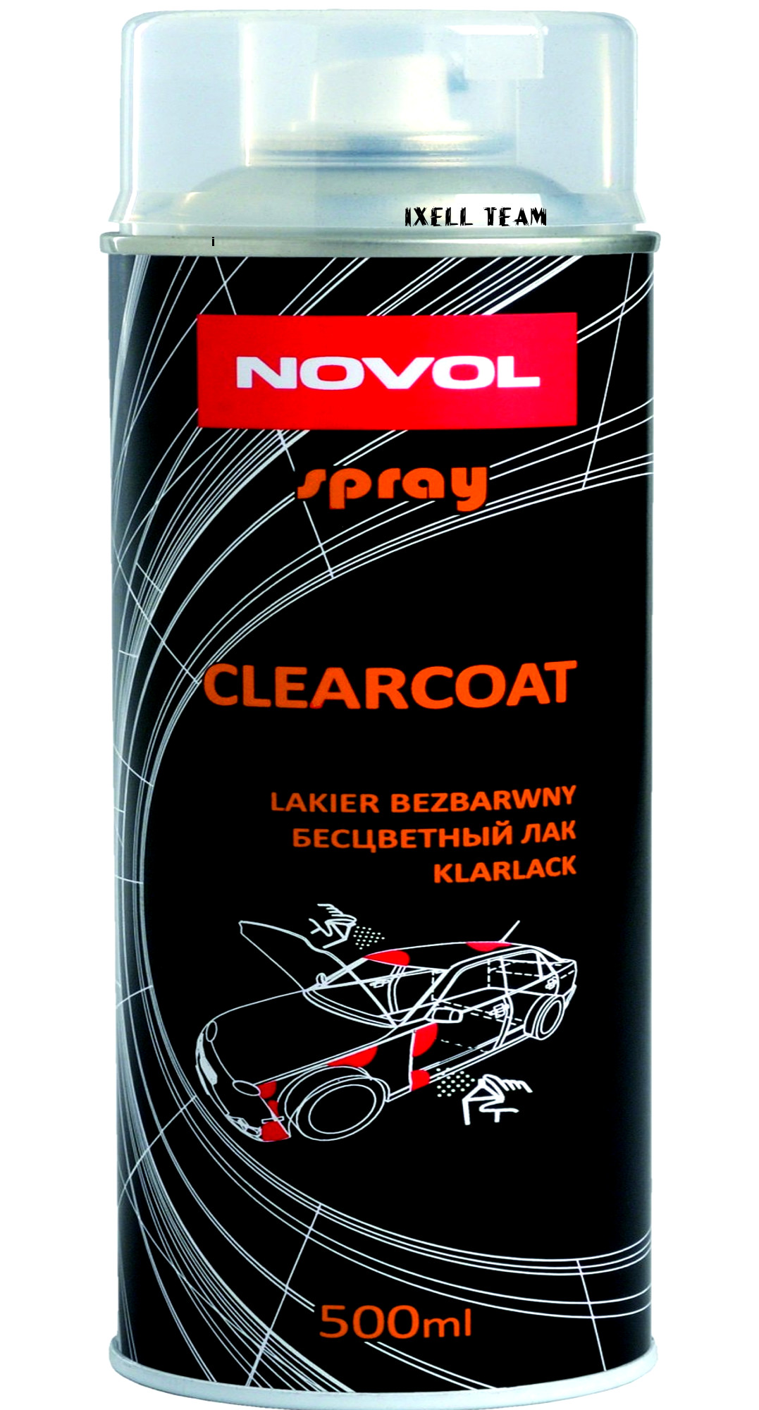 

Lakier Akrylowy Bezbarwny Novol Spray 500 ML 671