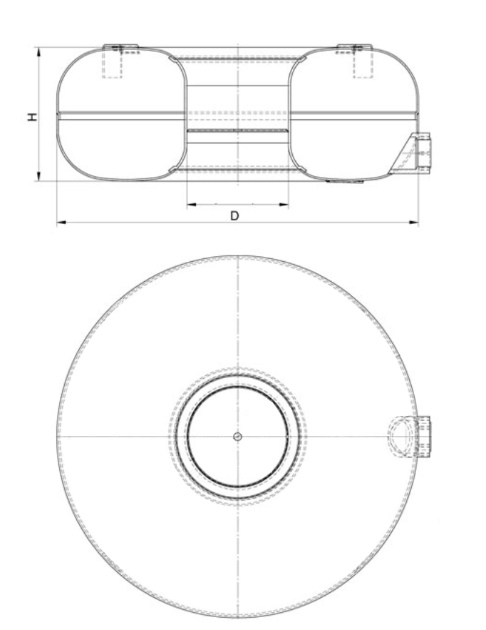 T4A - BORMECH 630/200 48L БАЛЛОН СНГ ZEW + ПРОКЛАДКИ 2022