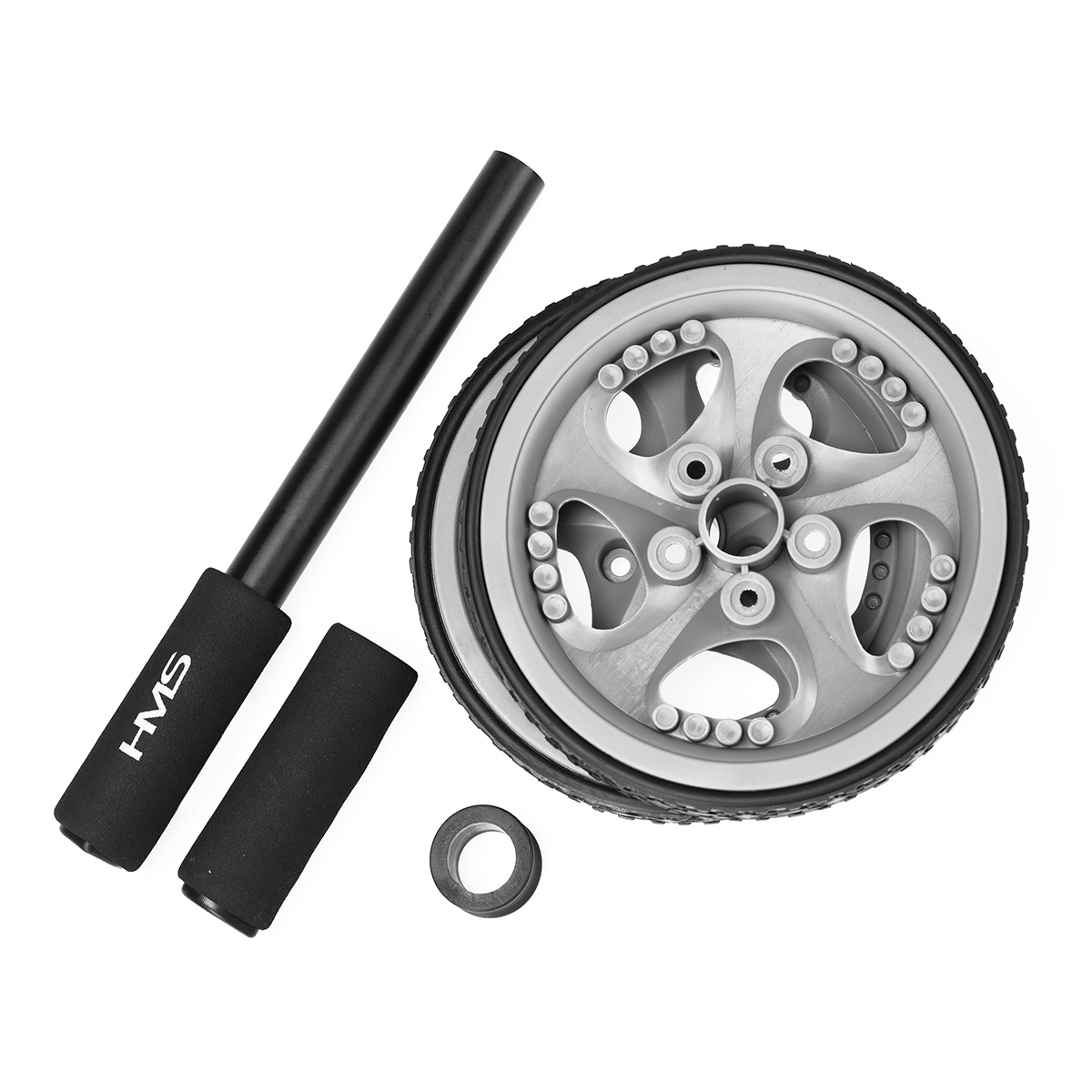 HMS ROLLER PODWÓJNE KÓŁKO WAŁEK DO ĆWICZEŃ MIĘŚNI EAN 5907695590685