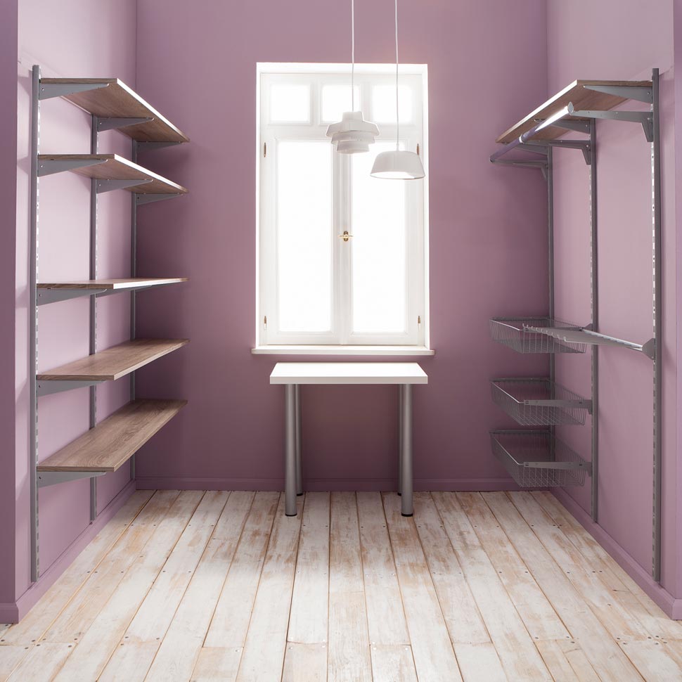 WSPORNIK PÓŁKI DO REGAŁ MAGAZYNOWY SREBRNY U 22CM Materiał wykonania regału metalowy