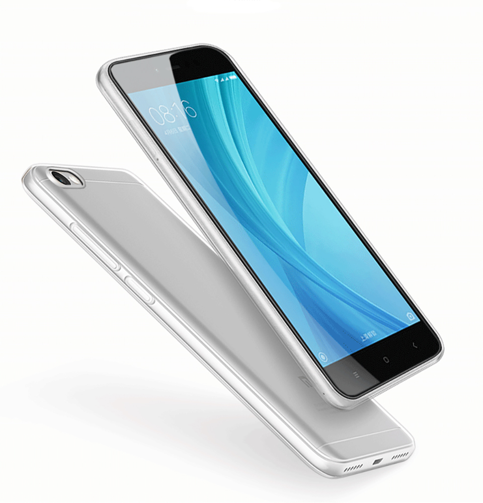 

Silikon przeźroczysty bezbarwny do Xiaomi Redmi 5A