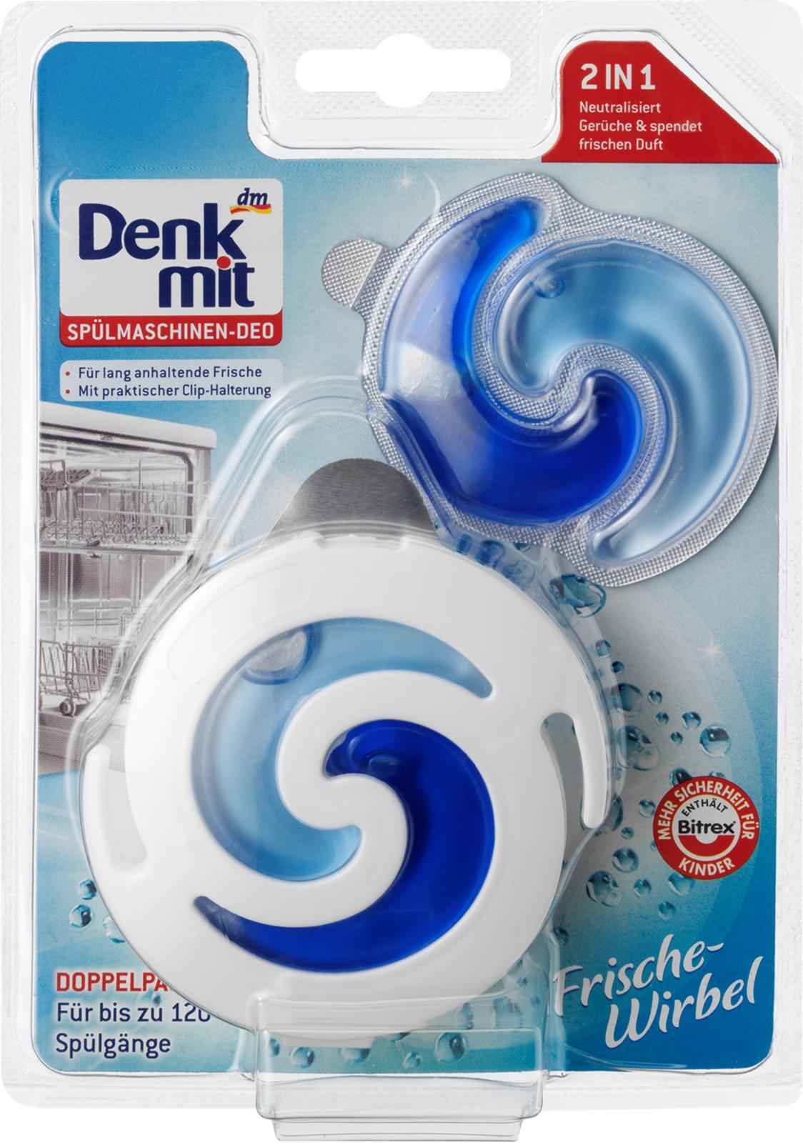 Denkmit Dishwareher 2in1 свежие 2 шт. 120 стирки